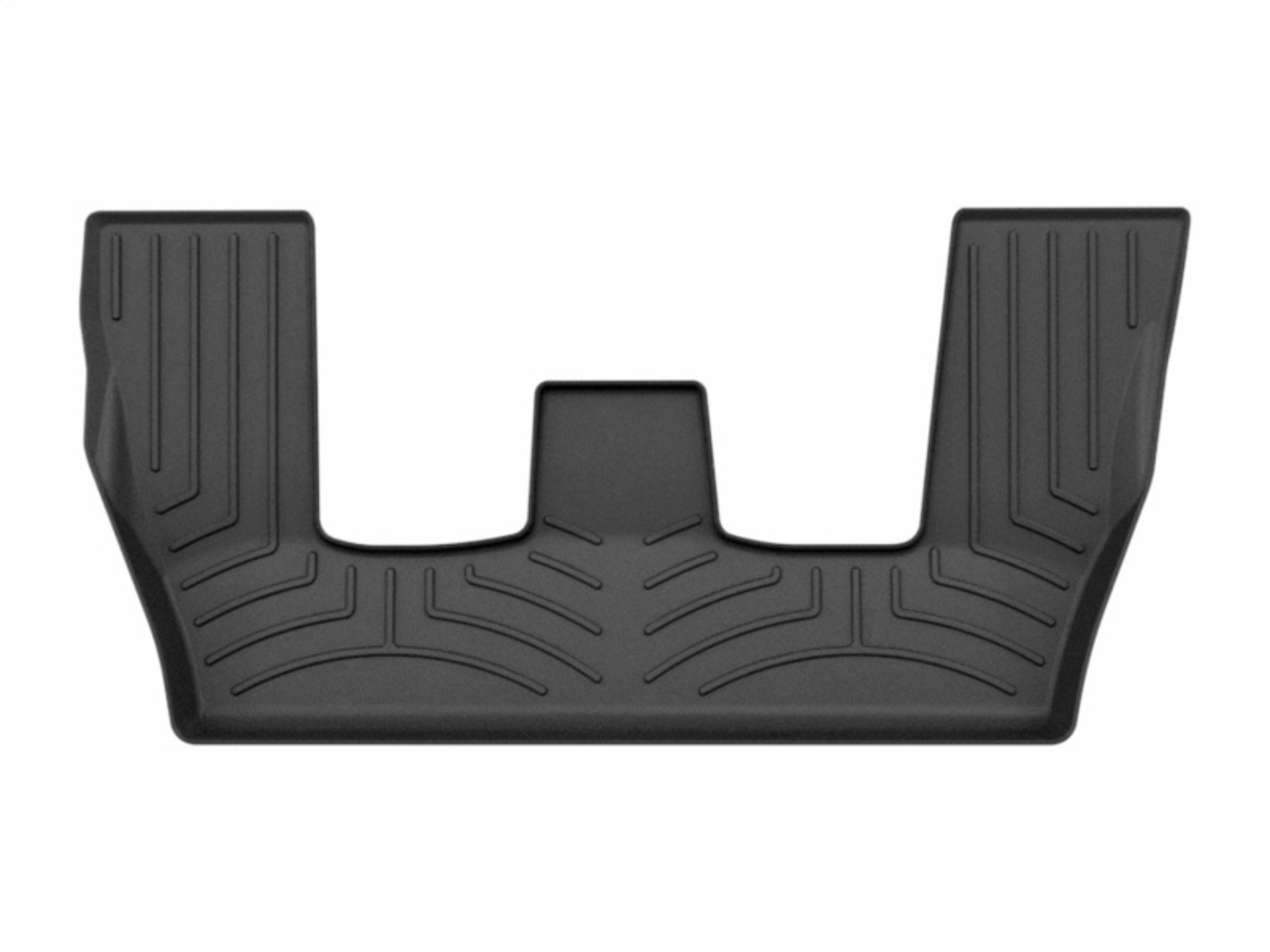 Picture of WeatherTech 17-25 Audi Q7 2nd Row Rear FloorLiner HP - Black