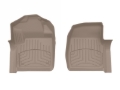 Picture of WeatherTech 17-19 Ford F-250/F-350/F-450/F-550 1st Row Front FloorLiner HP - Tan