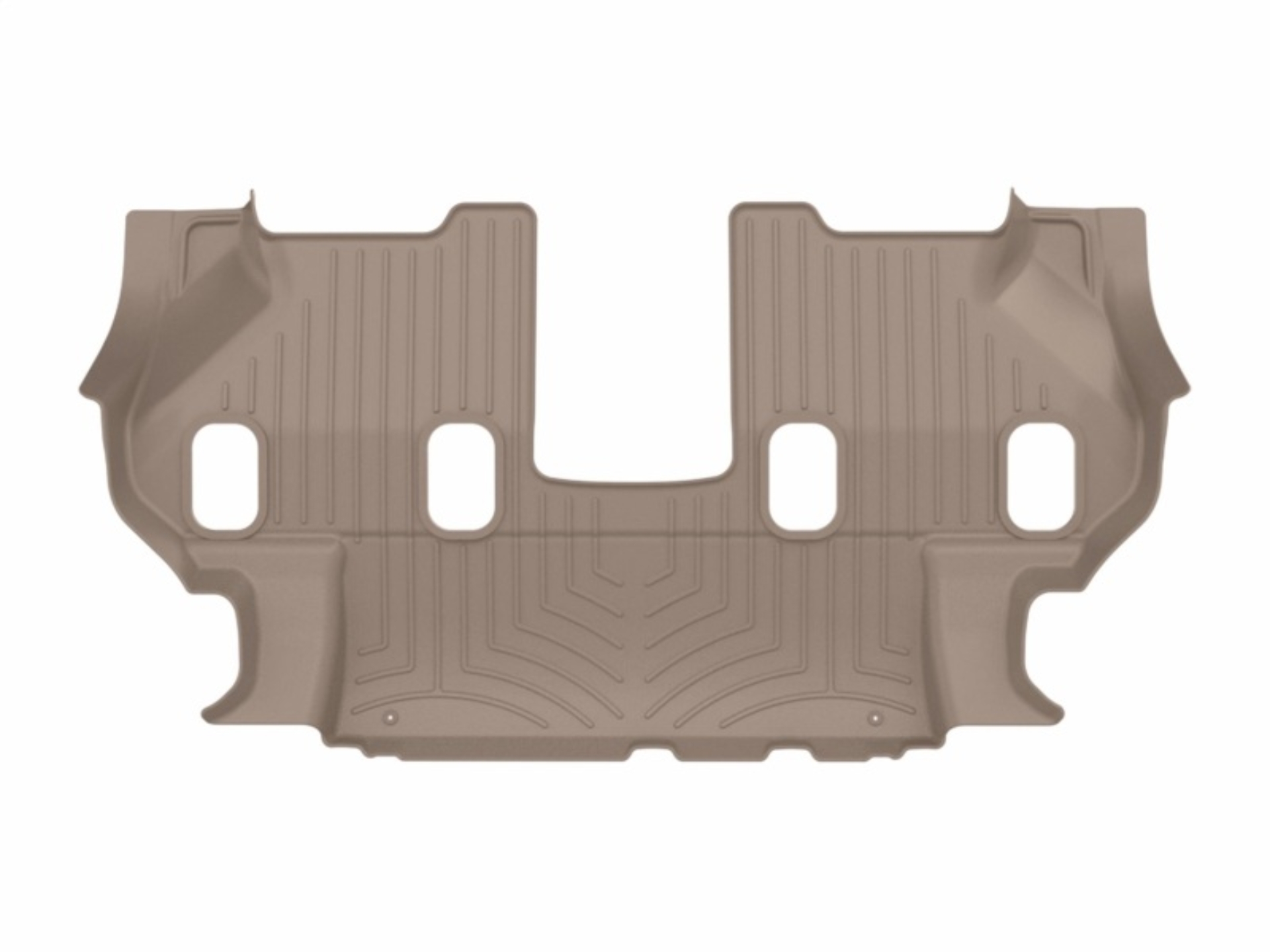 Picture of WeatherTech 19-24 Infiniti QX80 Rear FloorLiner HP - Tan