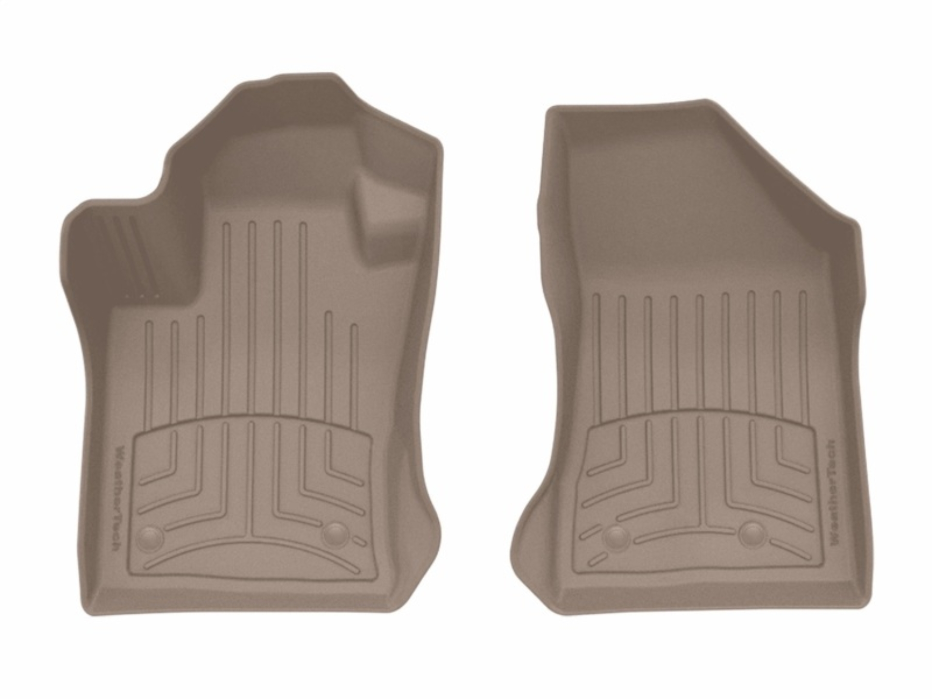 Picture of WeatherTech 17-26 Jeep Compass 1st Row Front FloorLiner HP - Tan