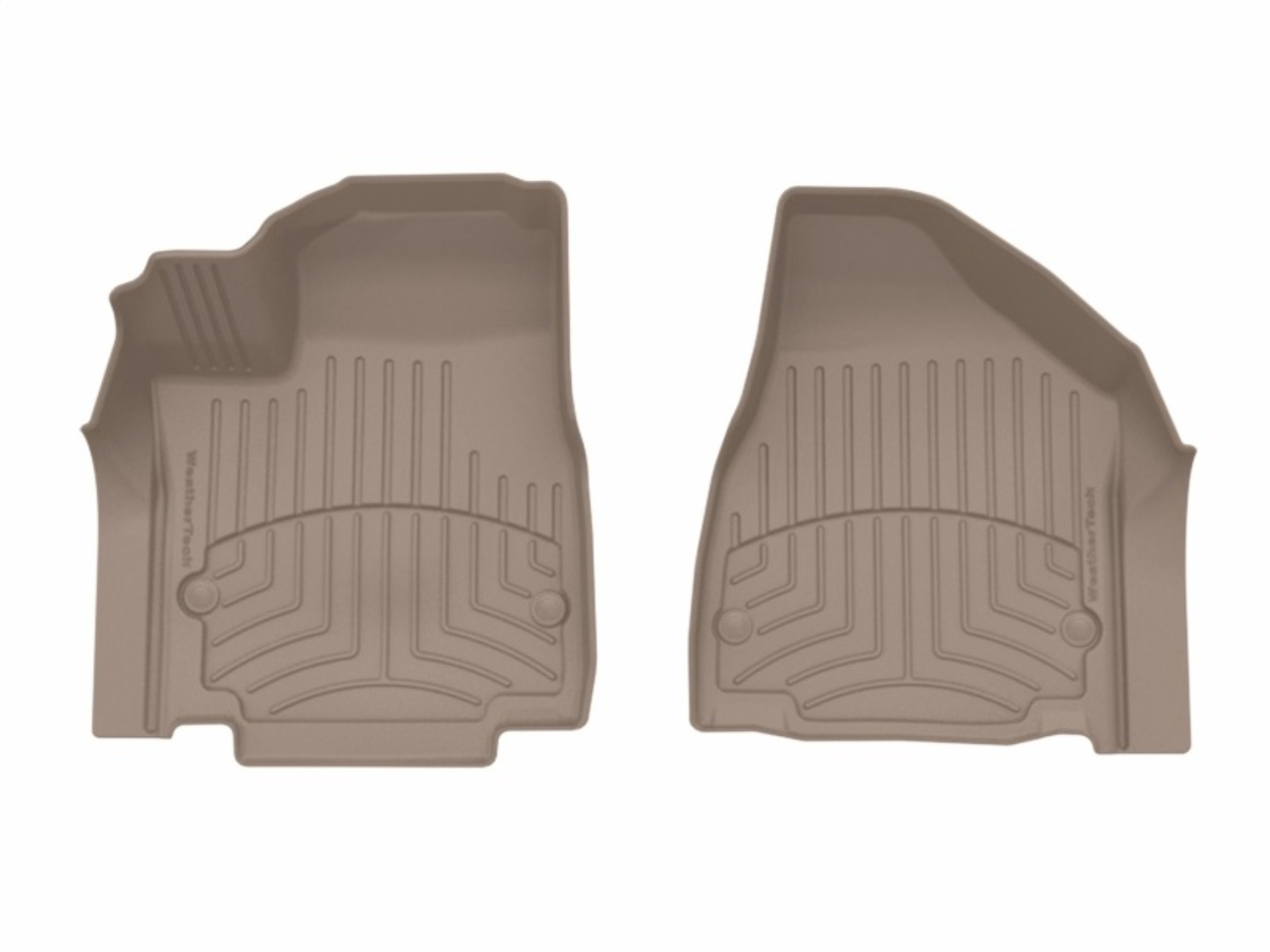 Picture of WeatherTech 21-24 Chrysler Pacifica 1st Row Front FloorLiner HP - Tan
