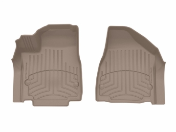 Picture of WeatherTech 21-24 Chrysler Pacifica 1st Row Front FloorLiner HP - Tan