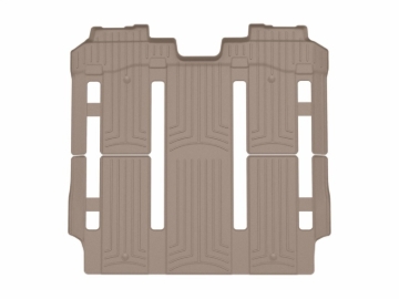 Picture of WeatherTech 21-26 Toyota Sienna 2nd Row Rear FloorLiner HP - Tan