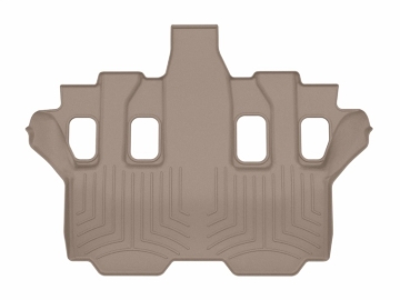 Picture of WeatherTech 22-24 Lexus LX-600 7-Passenger Seating-2nd Row Rear FloorLiner HP - Tan