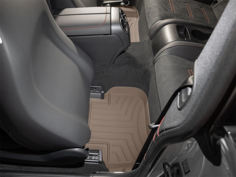 Picture of WeatherTech 24-26 Mercedes-Benz CLE Coupe 2nd Row Rear FloorLiner HP - Tan