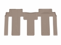 Picture of WeatherTech 25-26 Kia Carnival Two piece-2nd and 3rd row coverage Rear FloorLiner HP - Tan