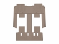 Picture of WeatherTech 25-26 Hyundai Carnival Hybrid 2nd & 3rd Row Rear FloorLiner - Tan