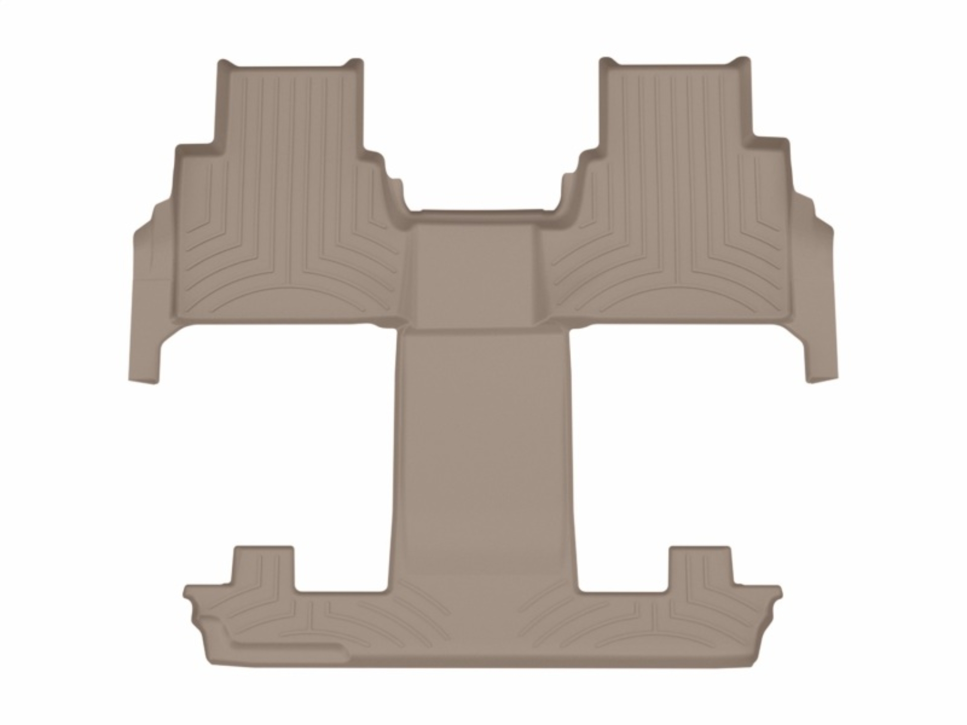 Picture of WeatherTech 25-26 Cadillac Escalade IQ 2nd & 3rd Row Rear FloorLiner - Tan