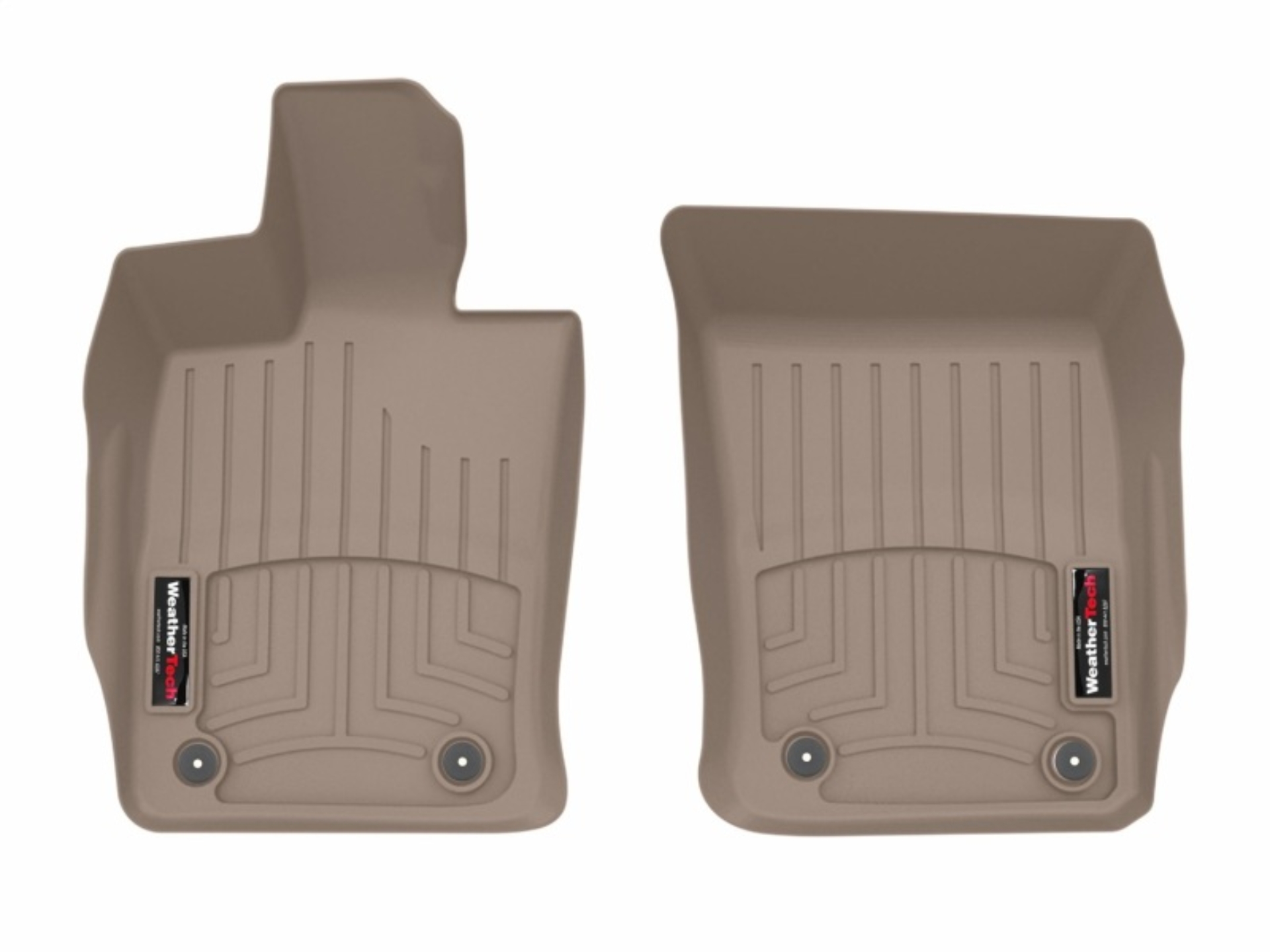 Picture of WeatherTech 24-26 Porsche Panamera 1st Row Front FloorLiner - Tan