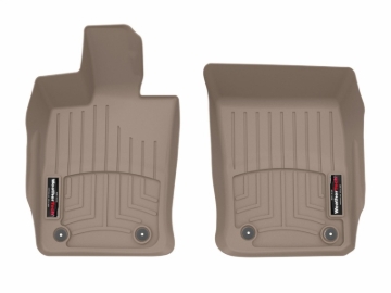 Picture of WeatherTech 24-26 Porsche Panamera 1st Row Front FloorLiner - Tan