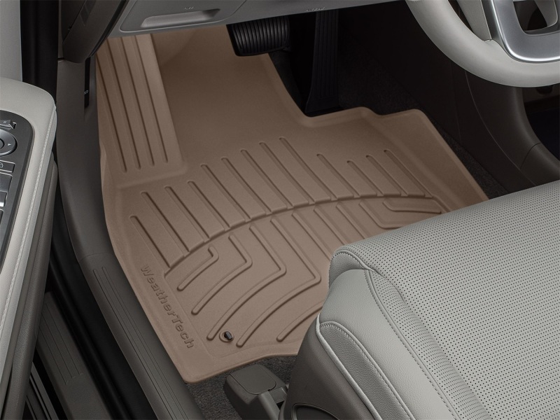 Picture of WeatherTech 2026 Hyundai Palisade 1st Row Front FloorLiner HP - Tan