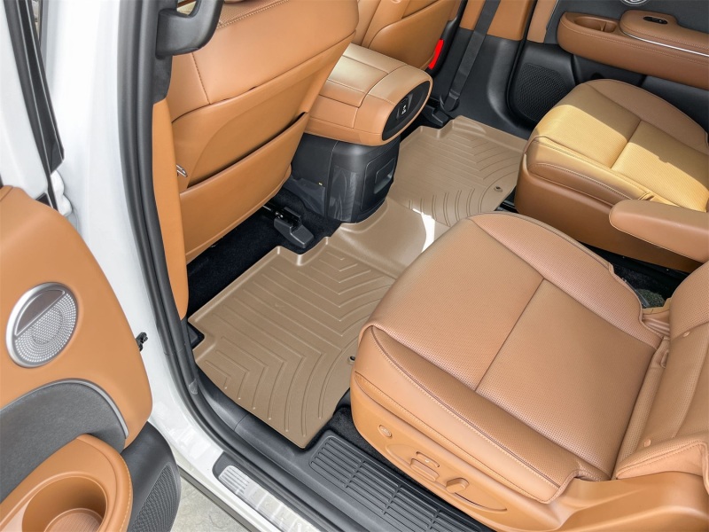 Picture of WeatherTech 2026 Hyundai Palisade 2nd Row Rear FloorLiner - Tan