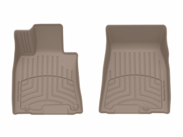 Picture of WeatherTech 2026 Genesis GV70 1st Row Front FloorLiner HP - Tan