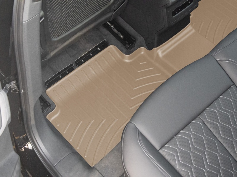 Picture of WeatherTech 24-25 Audi A6 Sportback e-tron 2nd Row Rear FloorLiner - Tan