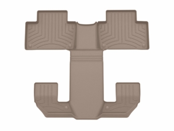 Picture of WeatherTech 2020 Volvo XC90 2nd row Rear FloorLiner HP - Tan