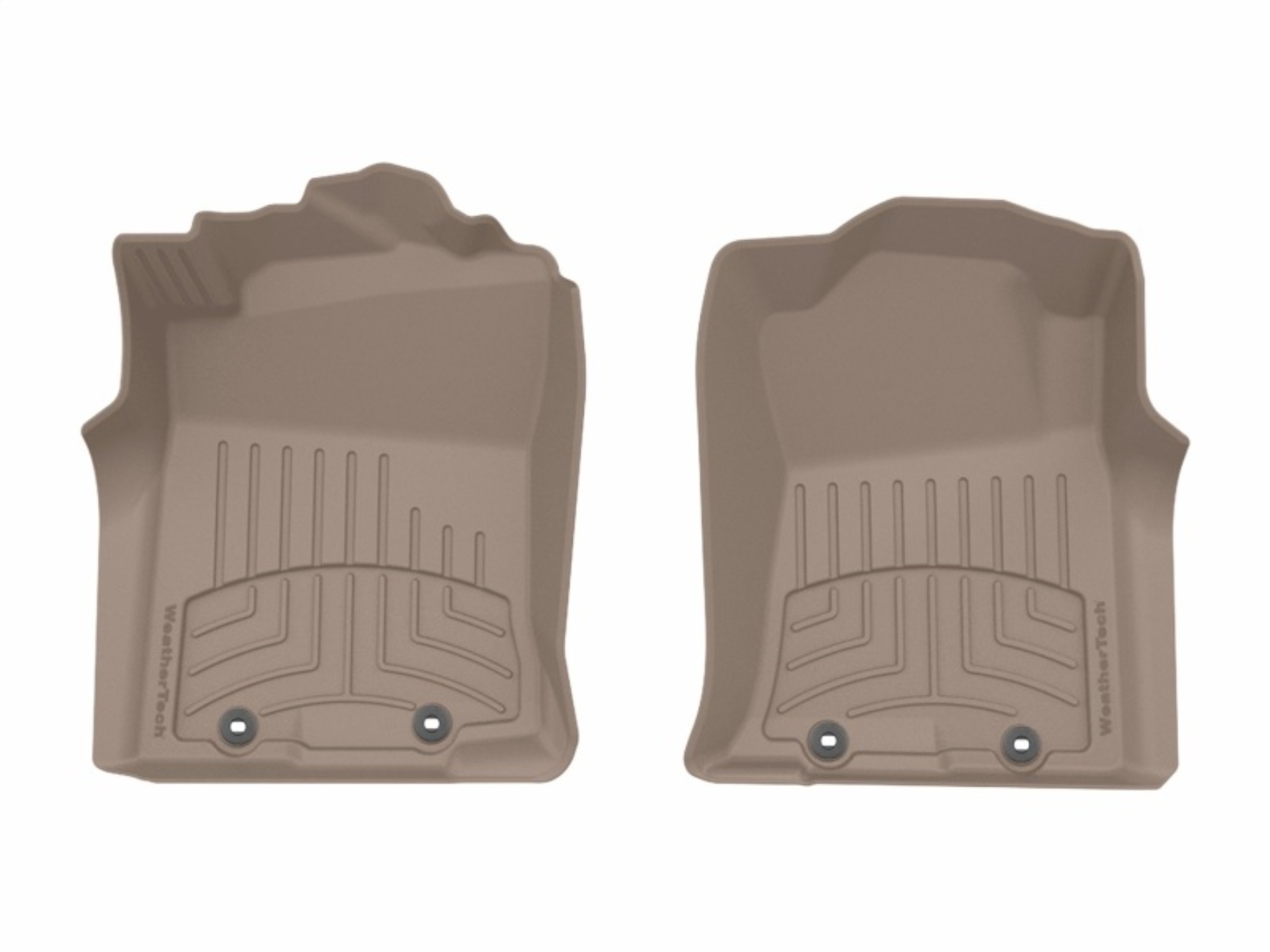 Picture of WeatherTech 12-15 Toyota Tacoma 1st Row Front FloorLiner HP - Tan