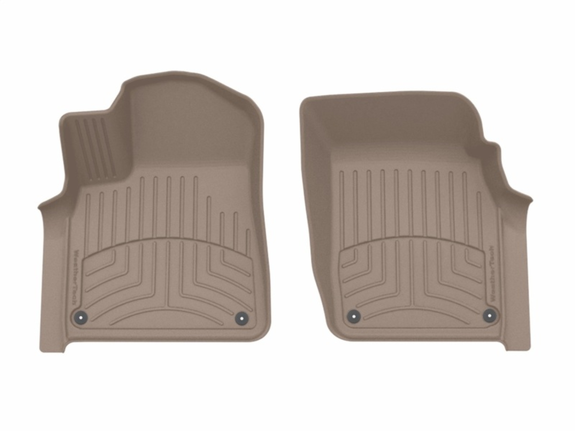 Picture of WeatherTech 17-25 Audi Q7 1st Row Front FloorLiner HP - Tan