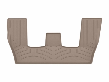 Picture of WeatherTech 17-25 Audi Q7 2nd Row Rear FloorLiner HP - Tan