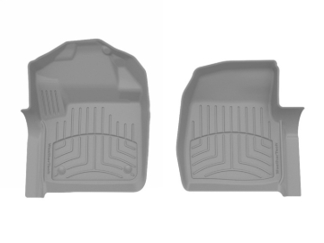 Picture of WeatherTech 17-19 Ford F-250/F-350/F-450/F-550 1st Row Front FloorLiner HP - Grey
