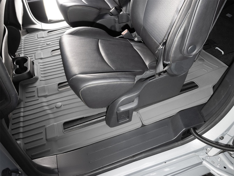 Picture of WeatherTech 21-26 Toyota Sienna 2nd Row Rear FloorLiner HP - Grey
