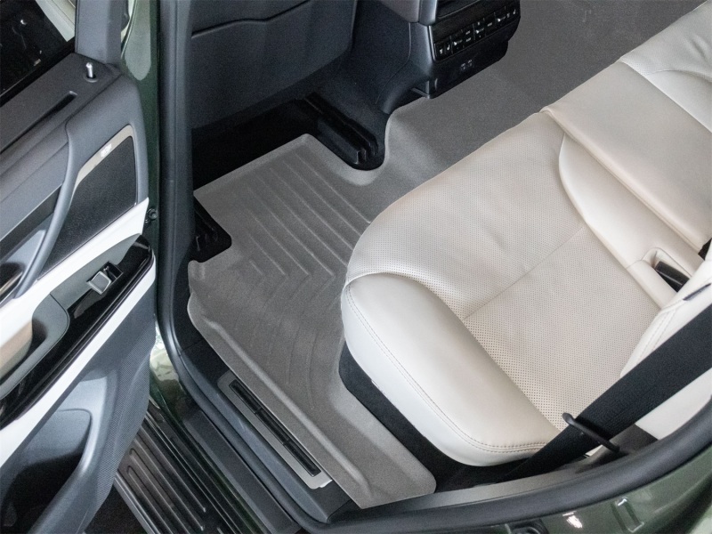 Picture of WeatherTech 22-24 Lexus LX-7 Passenger Seating-2nd Row Rear FloorLiner HP - Grey
