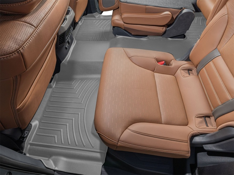 Picture of WeatherTech 23-26 Toyota Sequoia 2nd Row Rear FloorLiner - Grey