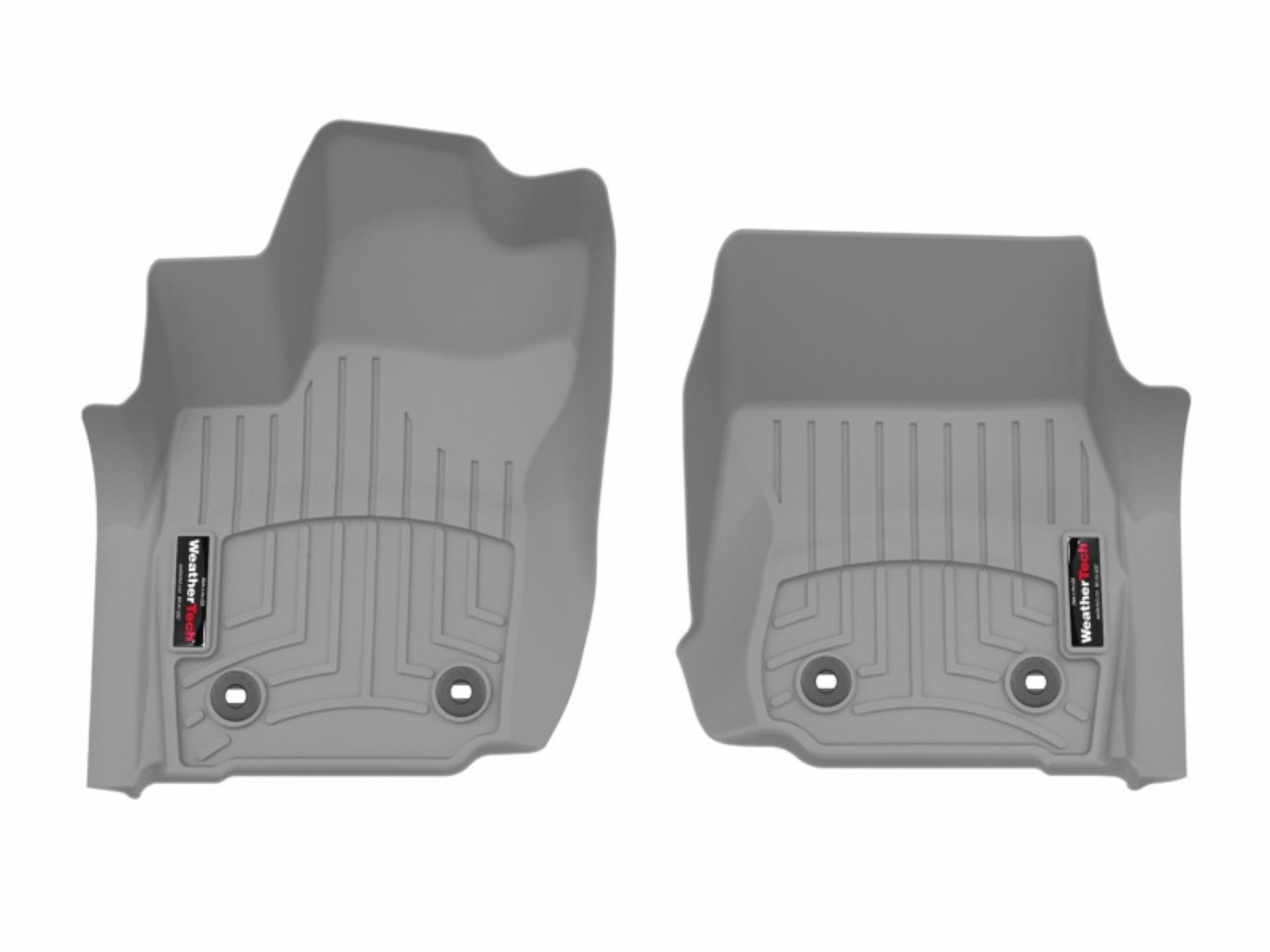 Picture of WeatherTech 24-26 Toyota Tacoma 1st Row Front FloorLiner - Grey
