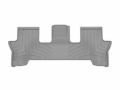 Picture of WeatherTech 24-26 Hyundai Santa Fe-3rd Row 2nd Row Bench Seating-2nd Row Rear FloorLiner HP - Grey