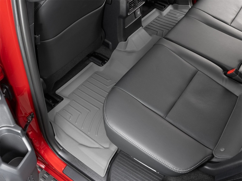 Picture of WeatherTech 25-26 Toyota 4Runner Hybrid 2nd Row Rear FloorLiner HP - Grey