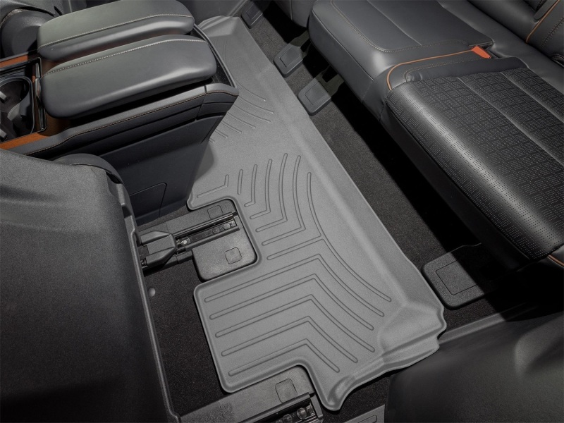 Picture of WeatherTech 25-26 Lincoln Navigator 2nd Row Rear FloorLiner 2pc - Grey