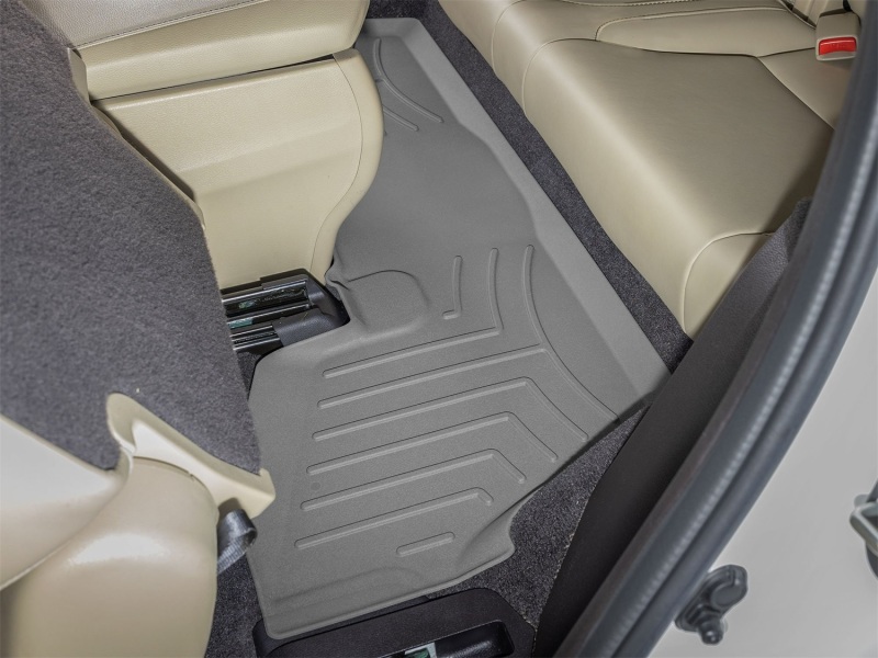 Picture of WeatherTech 17-20 Acura MDX 2nd Row Rear FloorLiner HP - Grey