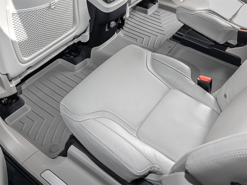Picture of WeatherTech 16-20 Volvo XC90 2nd row Rear FloorLiner HP - Grey