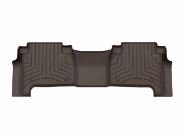 Picture of WeatherTech 19-24 Infiniti QX80 2nd Row Rear FloorLiner HP - Cocoa