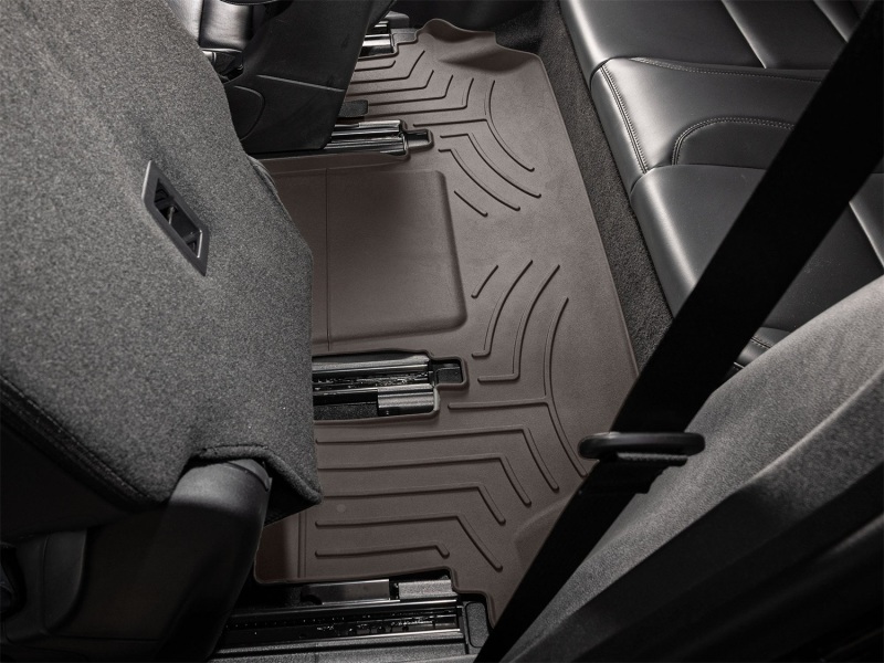 Picture of WeatherTech 20-26 Lincoln Aviator 2nd Row Rear FloorLiner HP - Cocoa