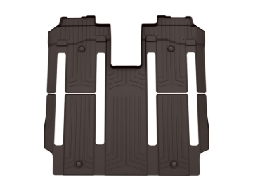 Picture of WeatherTech 25-26 Toyota Sienna 2nd & 3rd Row Rear FloorLiner - Cocoa
