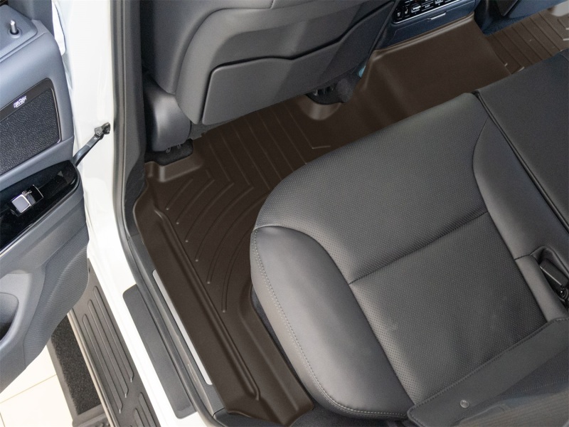 Picture of WeatherTech 25-25 Lexus LX Hybrid 3rd Row Rear FloorLiner - Cocoa
