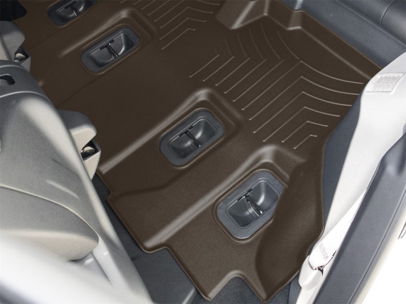 Picture of WeatherTech 25-25 Lexus LX Hybrid 3rd Row Rear FloorLiner - Cocoa