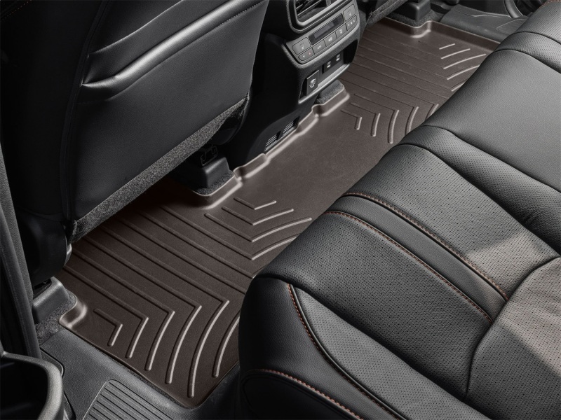 Picture of WeatherTech 26-26 Honda Passport 2nd Row Rear FloorLiner - Cocoa