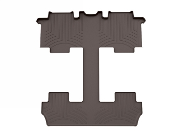 Picture of WeatherTech 25-25 Volkswagen ID Buzz One piece-2nd and 3rd row coverage Rear FloorLiner - Cocoa