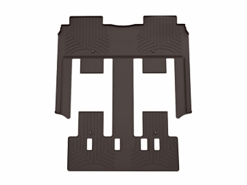 Picture of WeatherTech 25-26 Hyundai Carnival Hybrid 2nd & 3rd Row Rear FloorLiner - Cocoa
