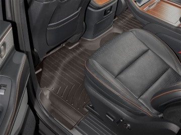 Picture of WeatherTech 25-26 Lincoln Navigator 2nd Row Rear FloorLiner 2pc - Cocoa