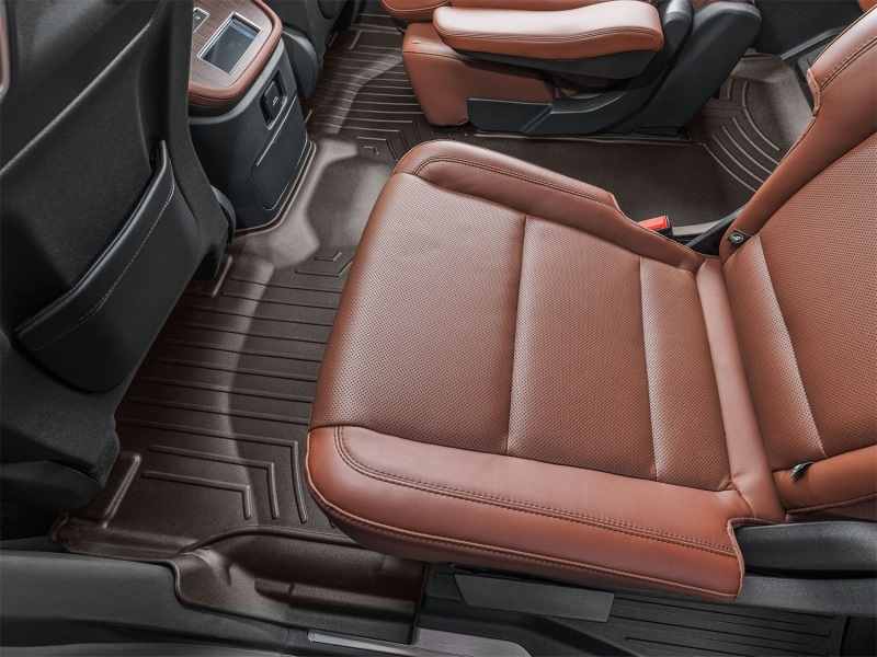 Picture of WeatherTech 25-26 Lincoln Navigator 2nd & 3rd Row Rear FloorLiner - Cocoa