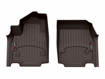 Picture of WeatherTech 2026 Cadillac Vistiq 1st Row Front FloorLiner - Cocoa