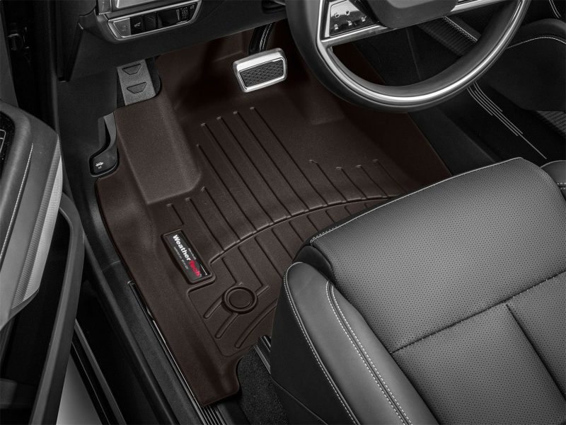 Picture of WeatherTech 2026 Cadillac Vistiq 1st Row Front FloorLiner - Cocoa