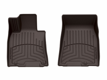 Picture of WeatherTech 2026 Genesis GV70 1st Row Front FloorLiner HP - Cocoa