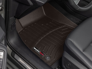 Picture of WeatherTech 25-26 Audi A5 1st Row Front FloorLiner - Cocoa