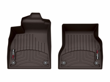 Picture of WeatherTech 25-25 Audi A6 Sportback e-tron 1st Row Front FloorLiner - Cocoa