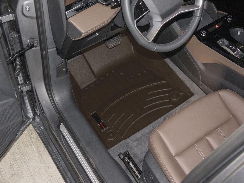 Picture of WeatherTech 25-25 Audi A6 Sportback e-tron 1st Row Front FloorLiner - Cocoa