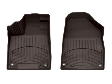 Picture of WeatherTech 14-20 Acura MDX 1st Row Front FloorLiner HP - Cocoa