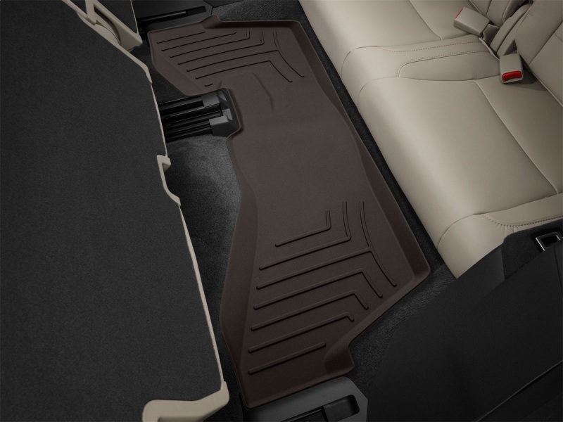 Picture of WeatherTech 14-16 Acura MDX 3rd Row Rear FloorLiner HP - Cocoa
